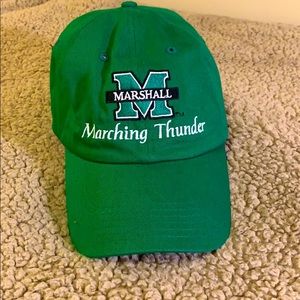 Marshall university ball cap hat